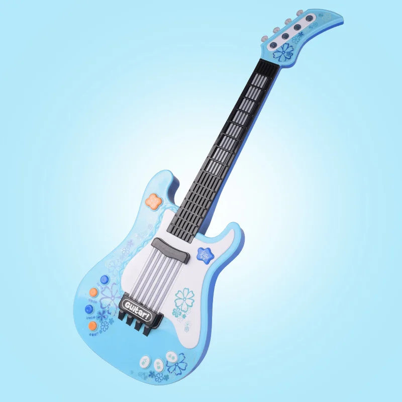 Kids Electric Guitar Toy with Infrared Sensor – Interactive Music Gift