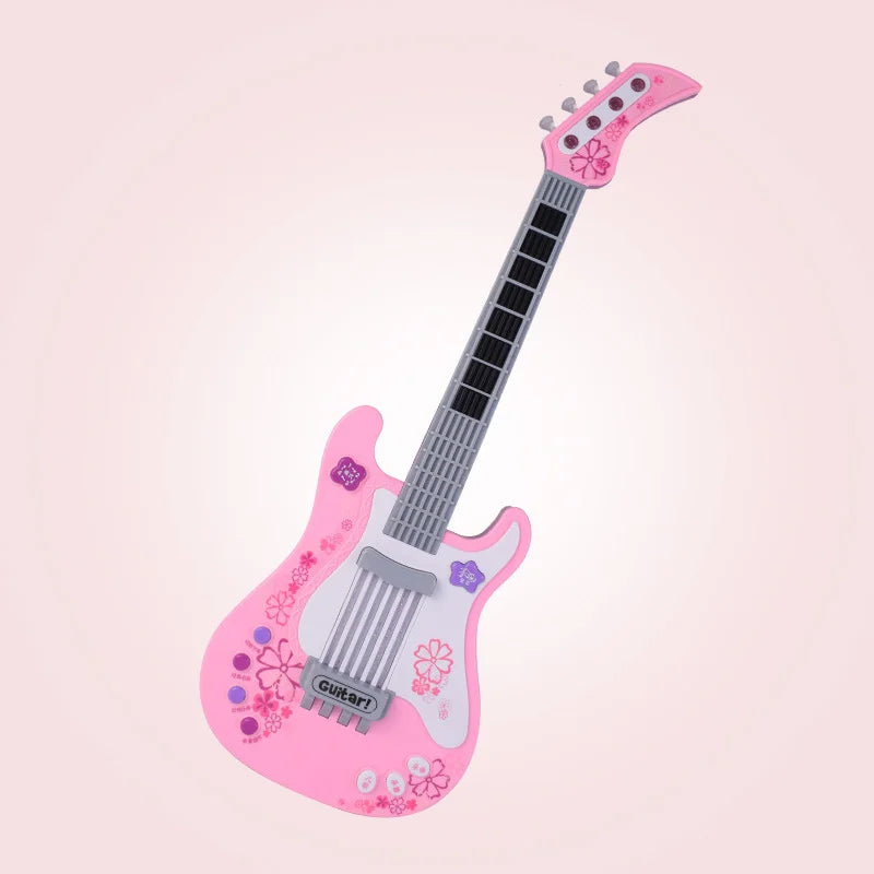 Kids Electric Guitar Toy with Infrared Sensor – Interactive Music Gift